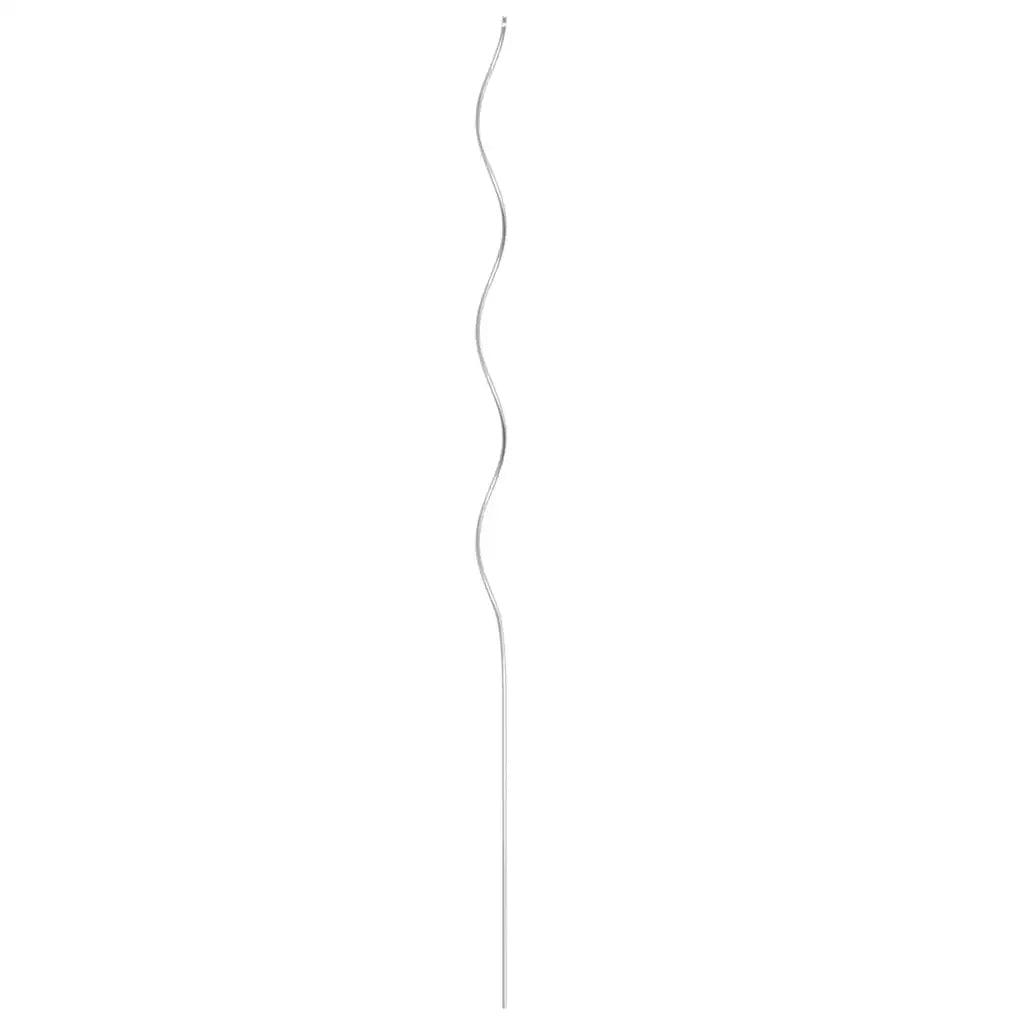 5 pz Supporti a Spirale per Piante 110 cm in Acciaio Zincato 142418