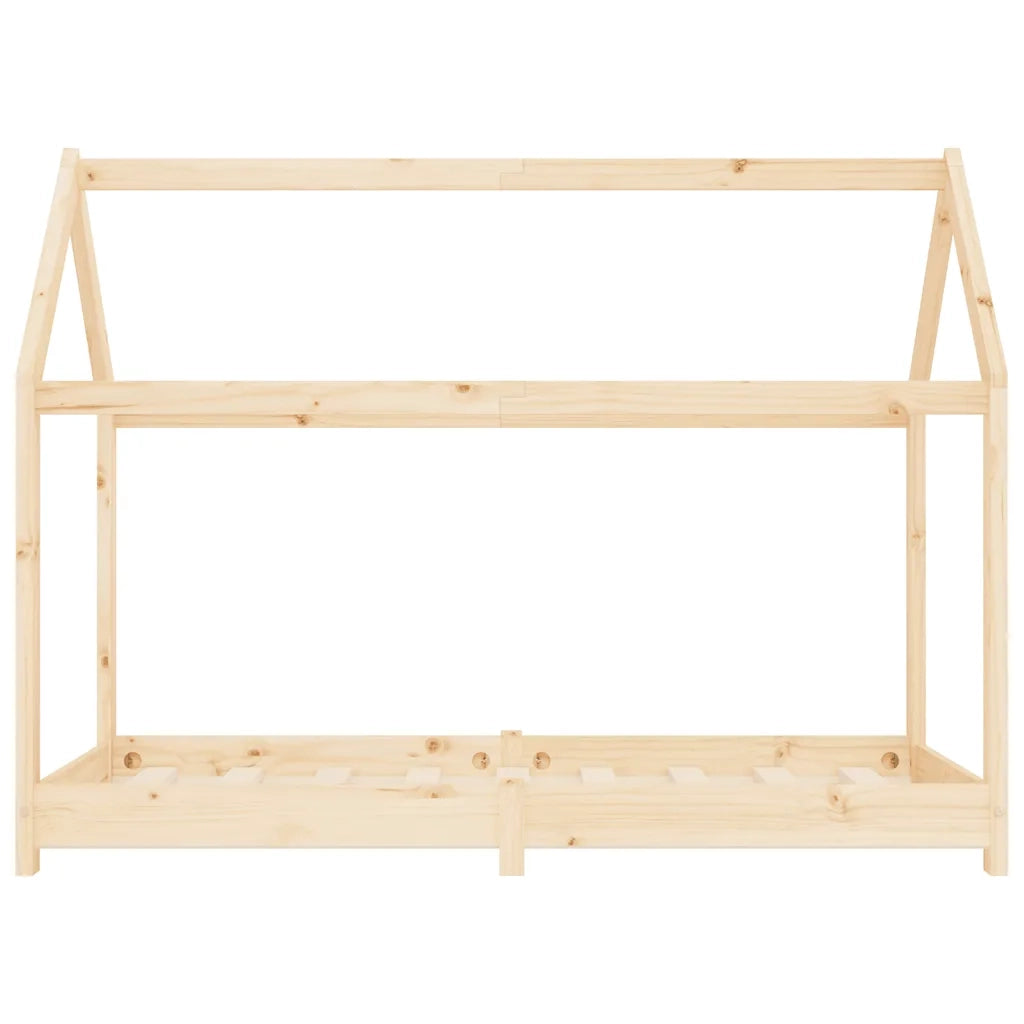 Giroletto per Bambini in Legno Massello di Pino 80x160 cm 283347