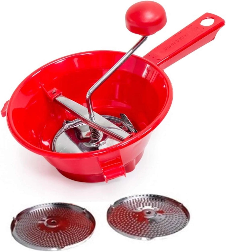Passatutto Passaverdure Passapomodoro in Plastica 16 cm 3 Dischi