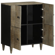 Credenza 60x33x75 cm in Legno Massello di Mango 4017818