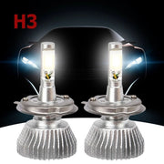 Trade Shop - Coppia Lampade Fari Ricambio Per Auto Led H3 32w Alta Luminosita' Bianco Freddo -