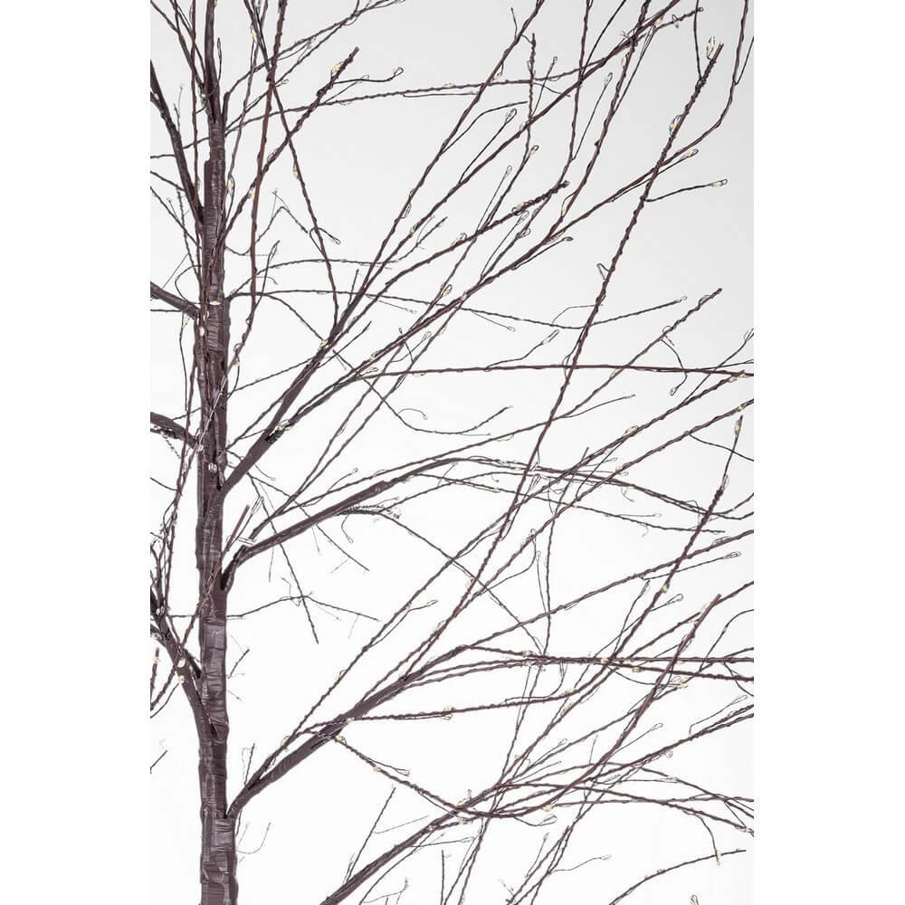 Albero di Natale bunch marrone 360 microLED classico H120