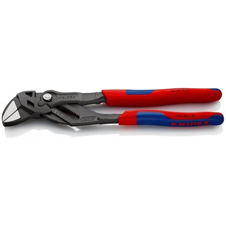 Knipex 86 02 250 Pinza Chiave 250 mm acciaio cromo-vanadio ganasce parallele 52 mm colore Grigio