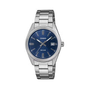 Orologio casio utp 1302pd 2a1vef silver e blue