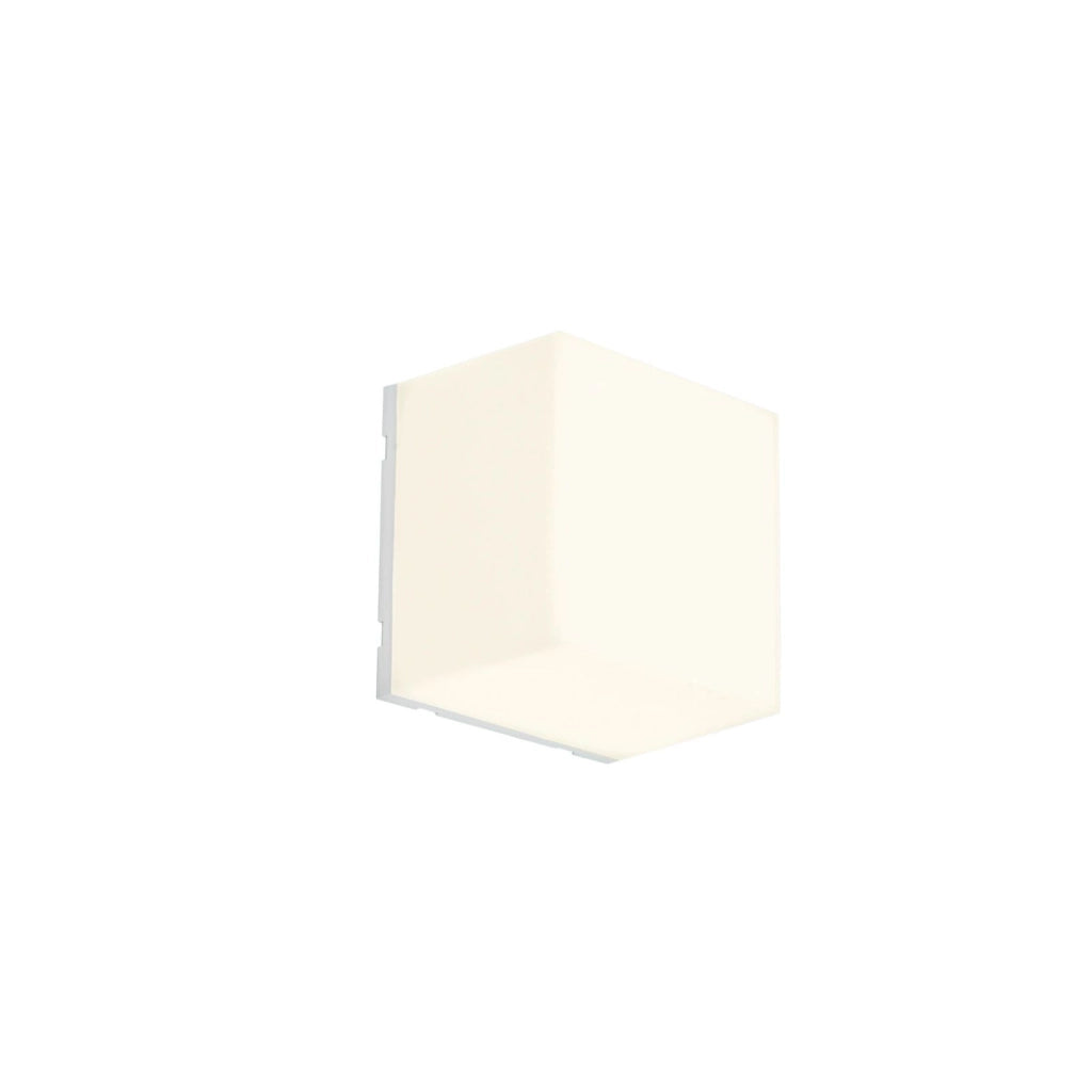PLAFONIERA LED TOGO BIANCA QUADRATA 5W 600LM CCT 3000K / 4000K / 6500K IP65 10X10X7,5CM