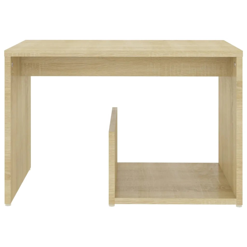 Tavolino Rovere Sonoma 59x36x38 cm in Legno Multistrato 806699