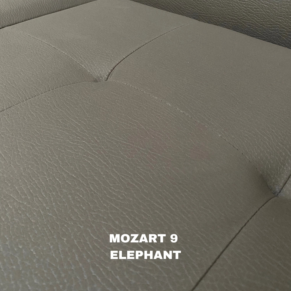 Divano angolare Belen sinistro con pouff contenitore elephant