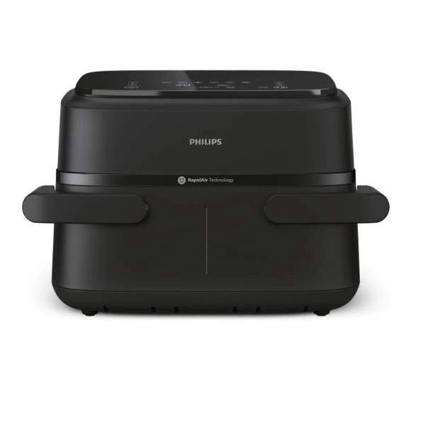 Philips serie 1000 airfryer con cestello flexi, friggitrice ad aria 7.1l, 10 metodi di cottura, app per ricette na150/00