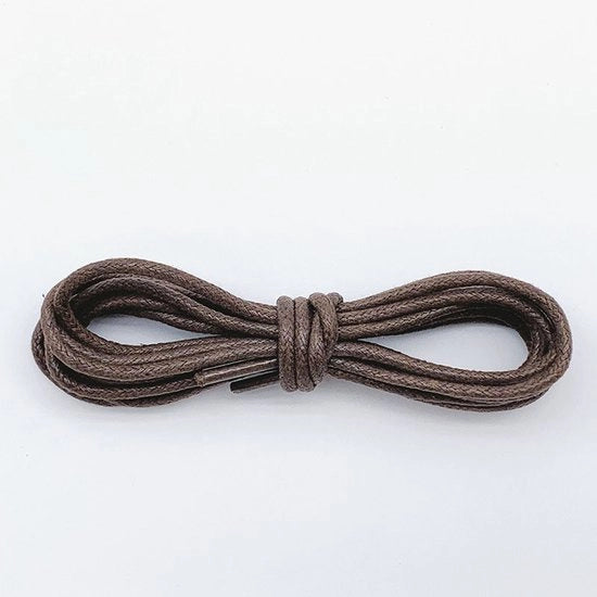 2 paia di cordoncini in cotone di 70 cm - Cordoncini rotondi di 2,5 mm - Cordoncini robusti rotondi - Cordoncini resistenti - Cordoncini per stivali - Cordoncini in pelle impermeabili - Per scarpe e stivali eleganti