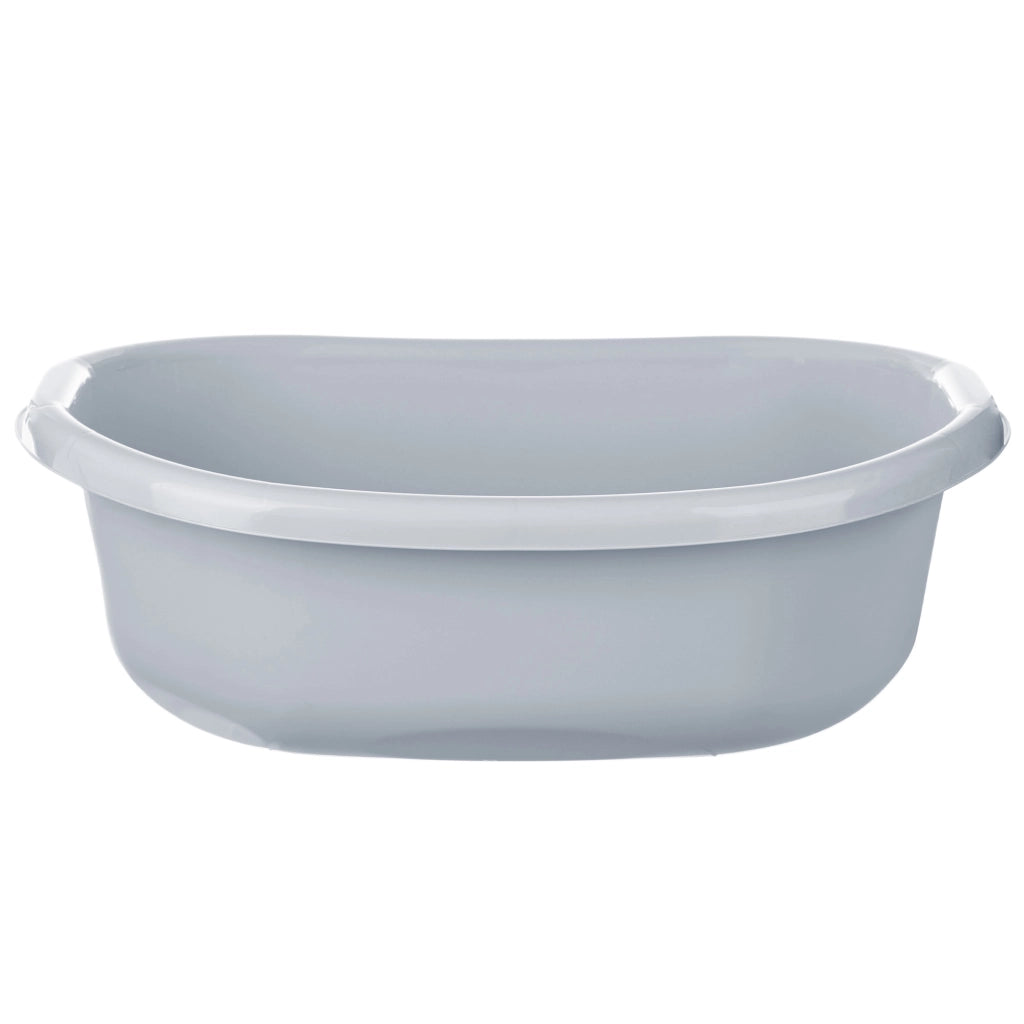 Bacinella in plastica KADAX da 12 litri, ovale, con manici