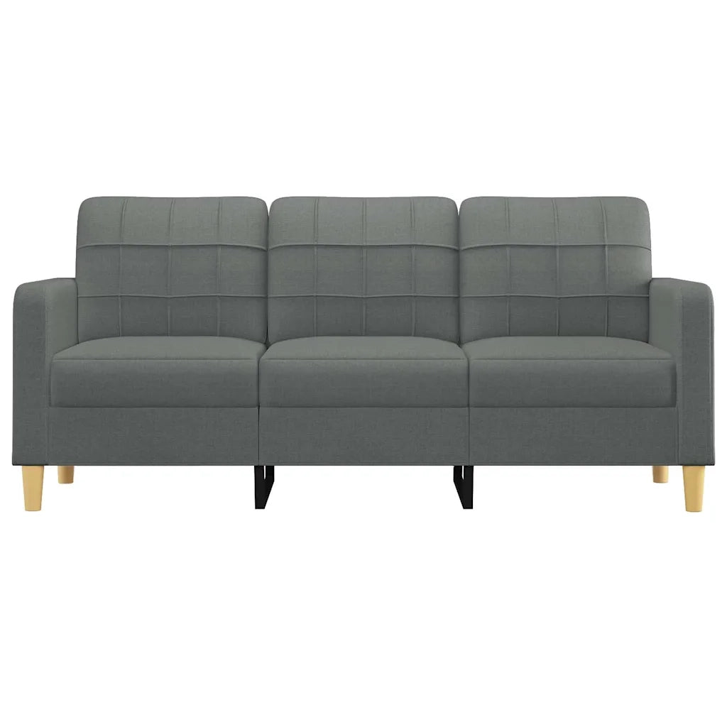 Divano a 3 Posti Grigio Chiaro 180 cm in Tessutocod mxl 118630