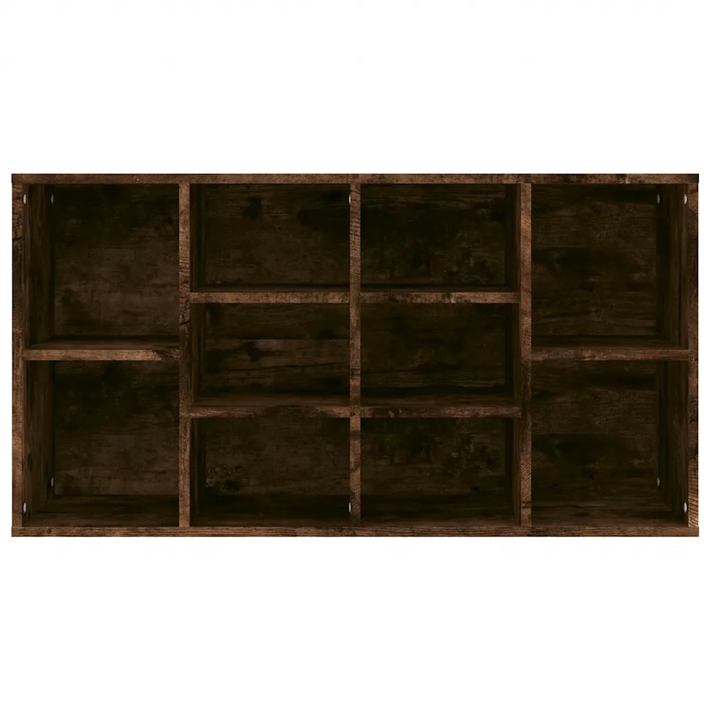 Scarpiera Rovere Fumo 103x30x54,5 cm in Legno Multistrato