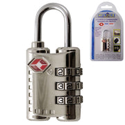 Lucchetto.Mylock.Tsa 3 Cifre Argento 301
