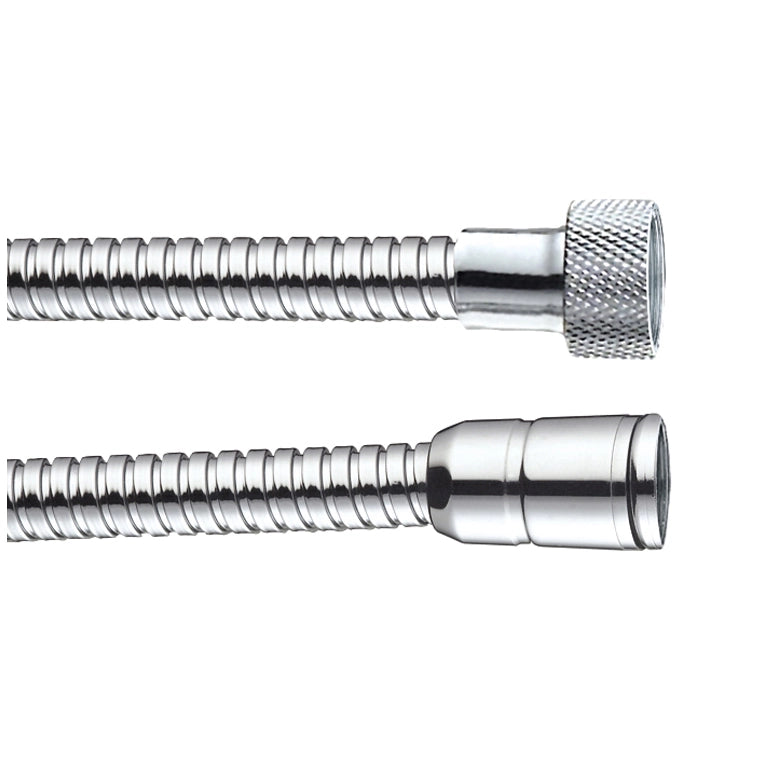 FLEX IN OTTONE DOPPIA AGGRAFFATURA  CONO PER STOP SICUREZZA- cm 125 - Cromo- BOSSI- pezzi 1