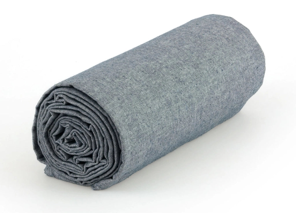 Telo Arredo Granfoulard Copritutto Cotone Made Italy Vari Disegni Arredatutto Copriletto Multiuso - 1 Piazza - Prezioso Blu