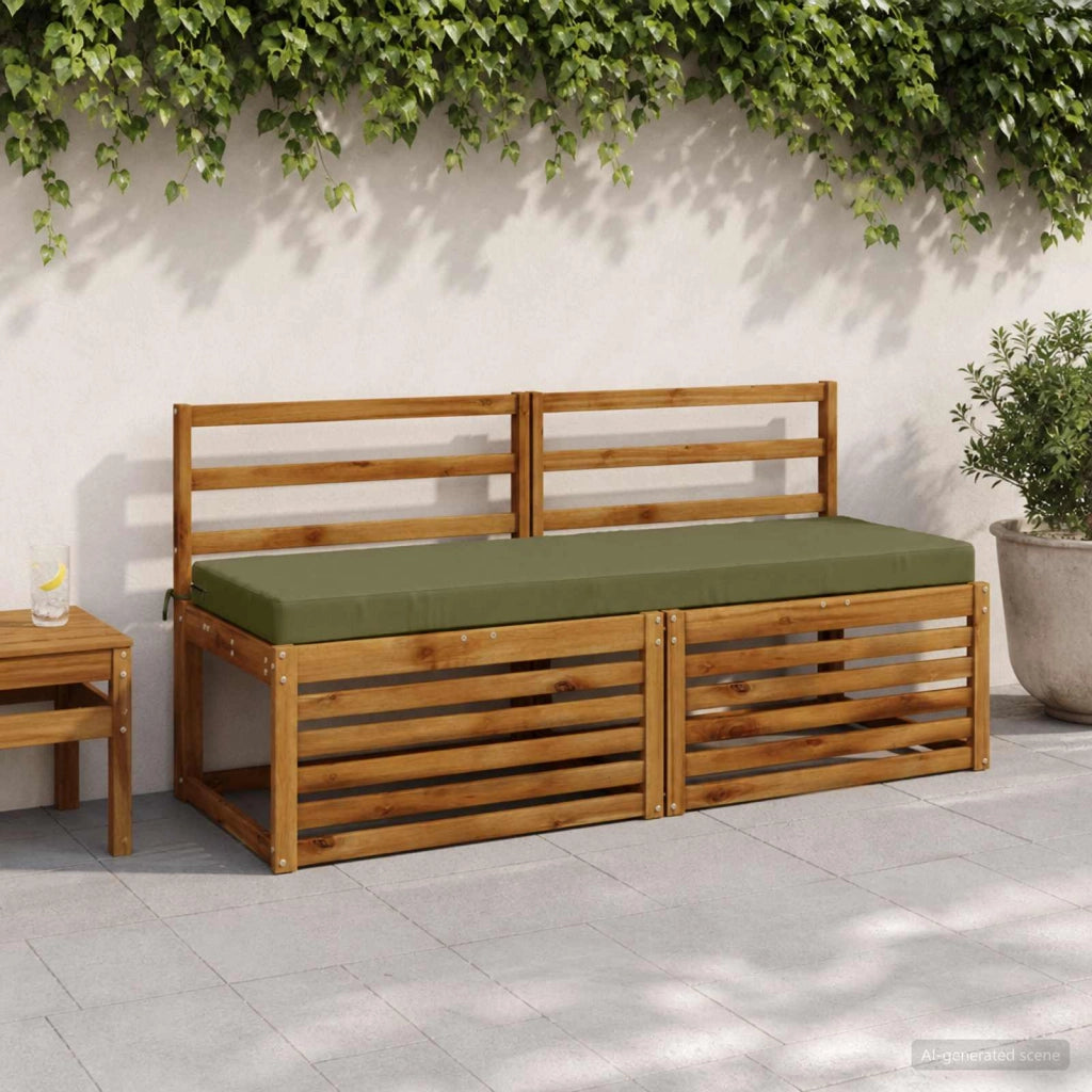 Cuscini per Panchina a 2 Pezzi SOEST 2 pz 100% Poliestere 950299