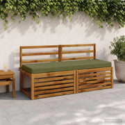 Cuscini per Panchina a 2 Pezzi SOEST 2 pz 100% Poliestere 950299
