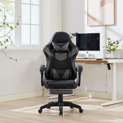 Sedia da gaming ergonomica girevole 360¡ã - Xylo - Regolabile con poggiapiedi, poggiatesta e supporto lombare