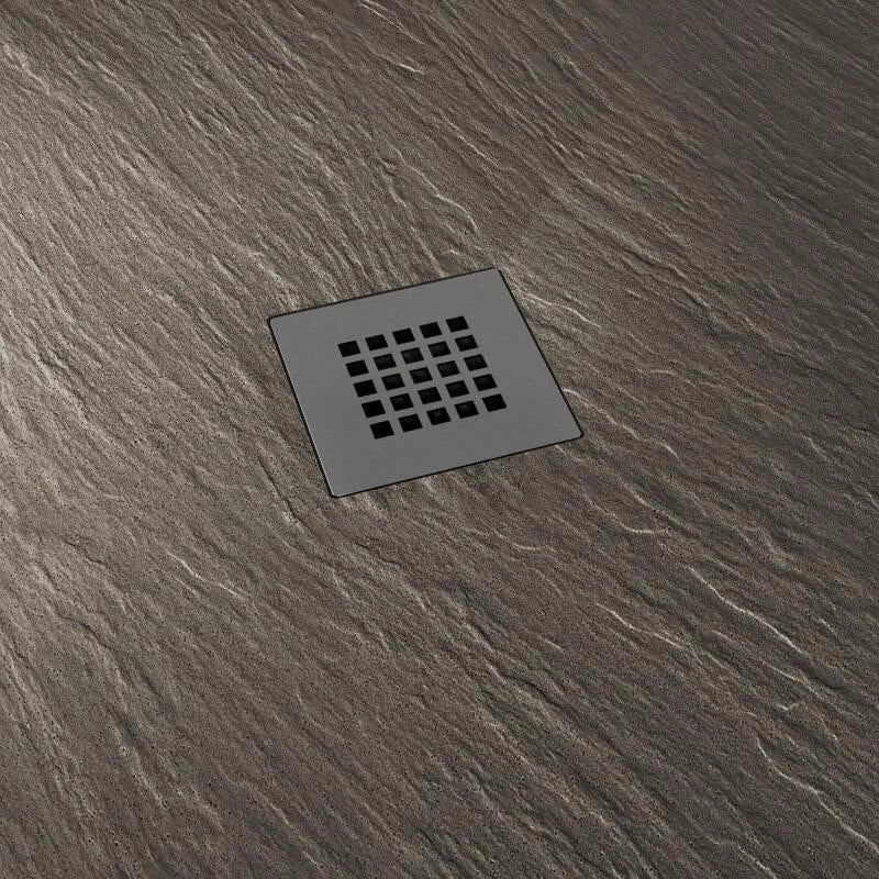 Piatto Doccia in Pietra 90x200 cm Pedrinelli Ardesia Stone Side Tortora