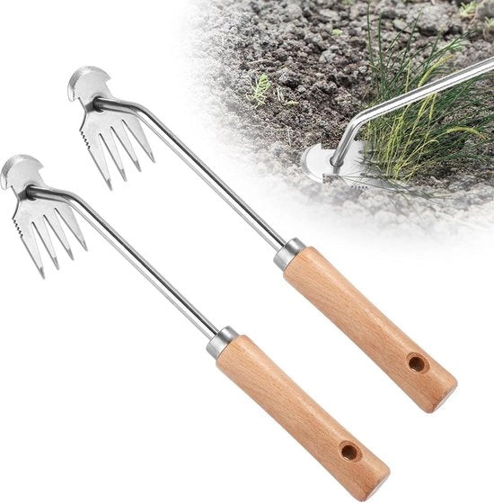 Strumento Manuale per Estirpare Erbacce - Strumento per Erbacce a 4 Denti - Manico in Legno - Strumento Portatile per Giardinaggio Agricoltura Giardino 

Modello: 
4 Denti 
Manico in Legno 
Materiali: 
Dimensioni: 
Peso: 
Codice Prodotto:
