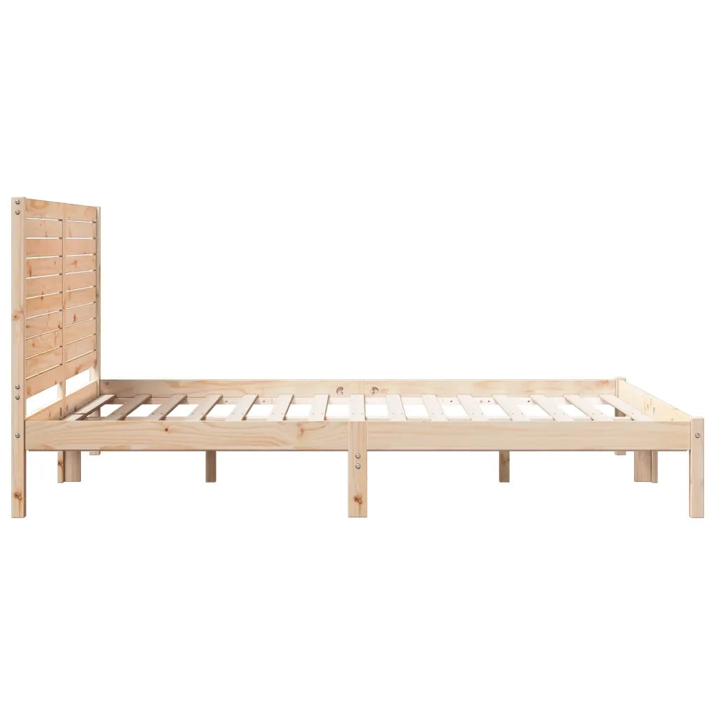 Giroletto Extra Lungo senza Materasso 140x220 cm Legno Massello
