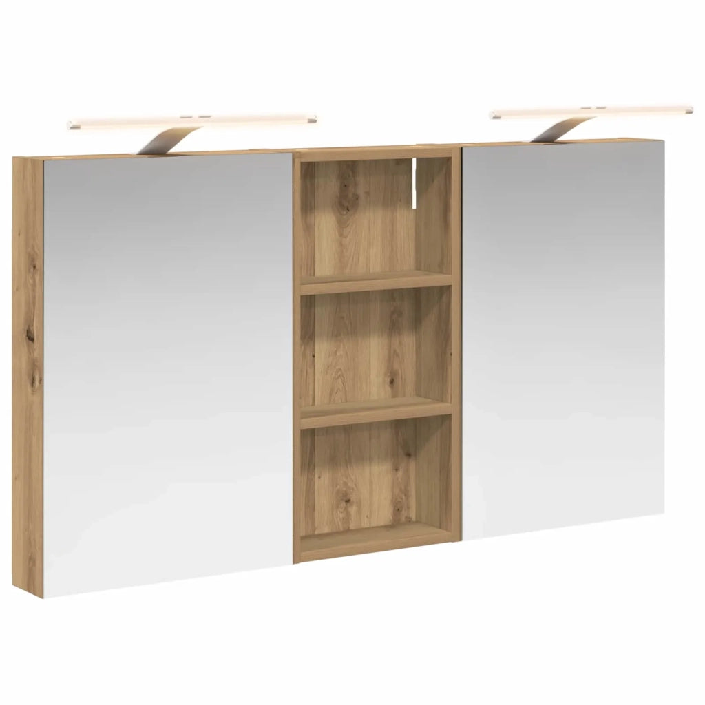 Set di Armadi da Bagno con porta 3 pcs 110 x 10,5 x 60,5 cm 3403727