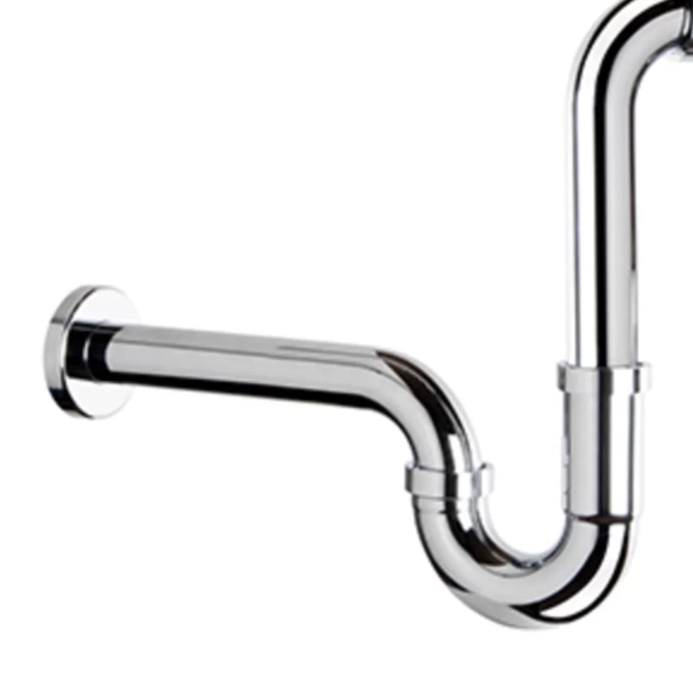 Sifone salvaspazio cromato 1”1/4 x Ø32