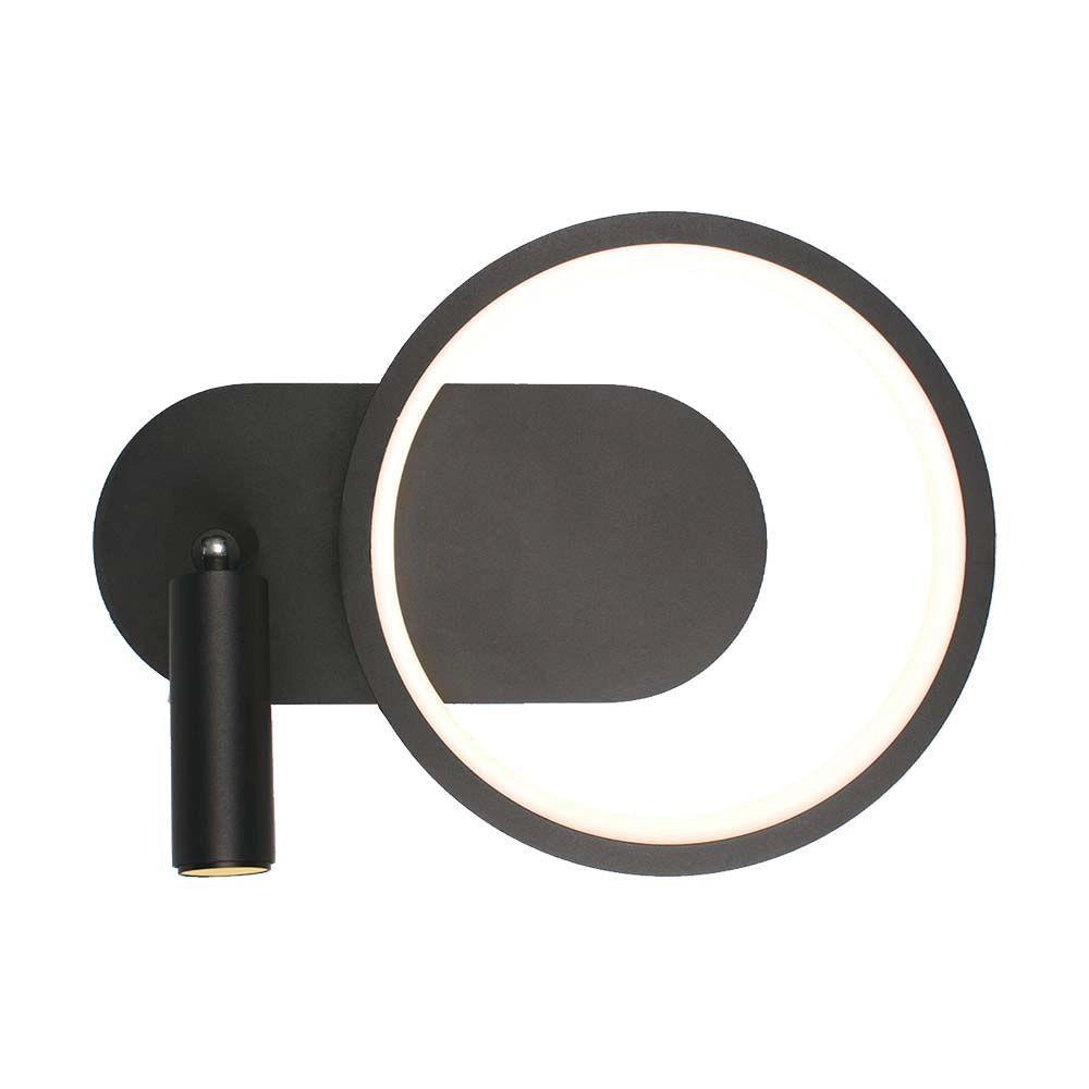 V-TAC applique parete LED 14W 3000K 1500lm nera VT-7906