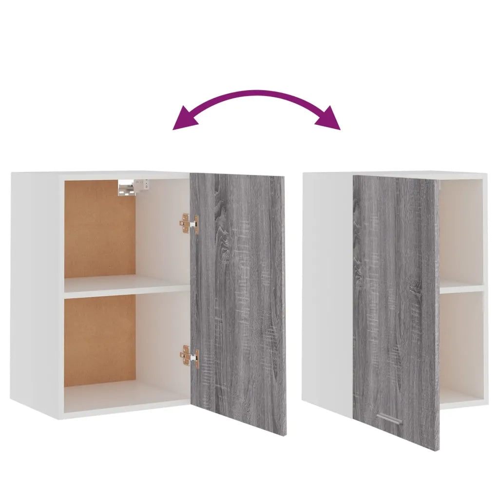 Mobile Pensile “Lyon” Grigio Sonoma 39,5x31x60 cm 826349