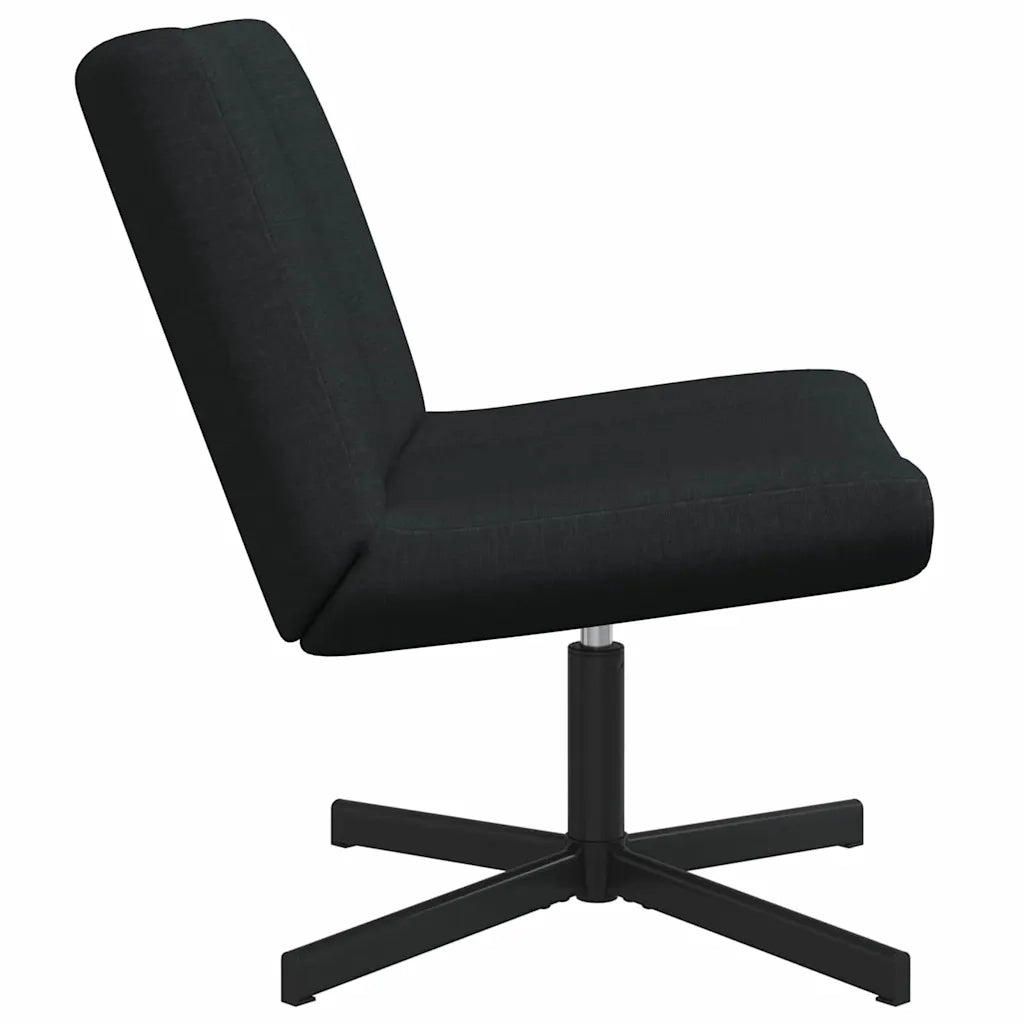 Sedia girevole Nero 63 x 75 x 76 cm Tessuto CFW1878563