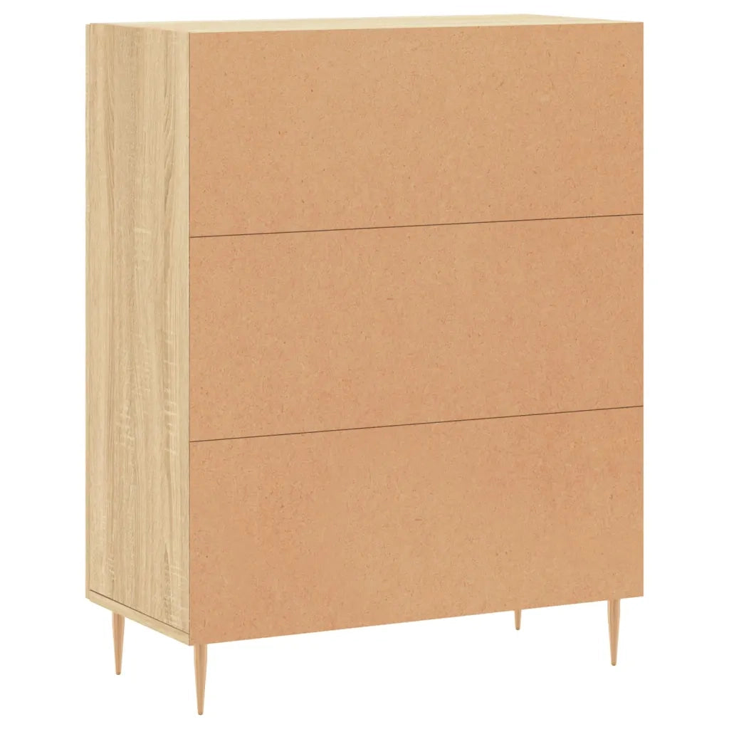Credenza Rovere Sonoma 69,5x34x90 cm in Legno Multistrato 827711