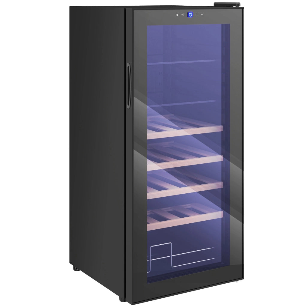 Cantinetta Frigo per Vino ¨C zephmum ¨C Nero 43x45x94 cm