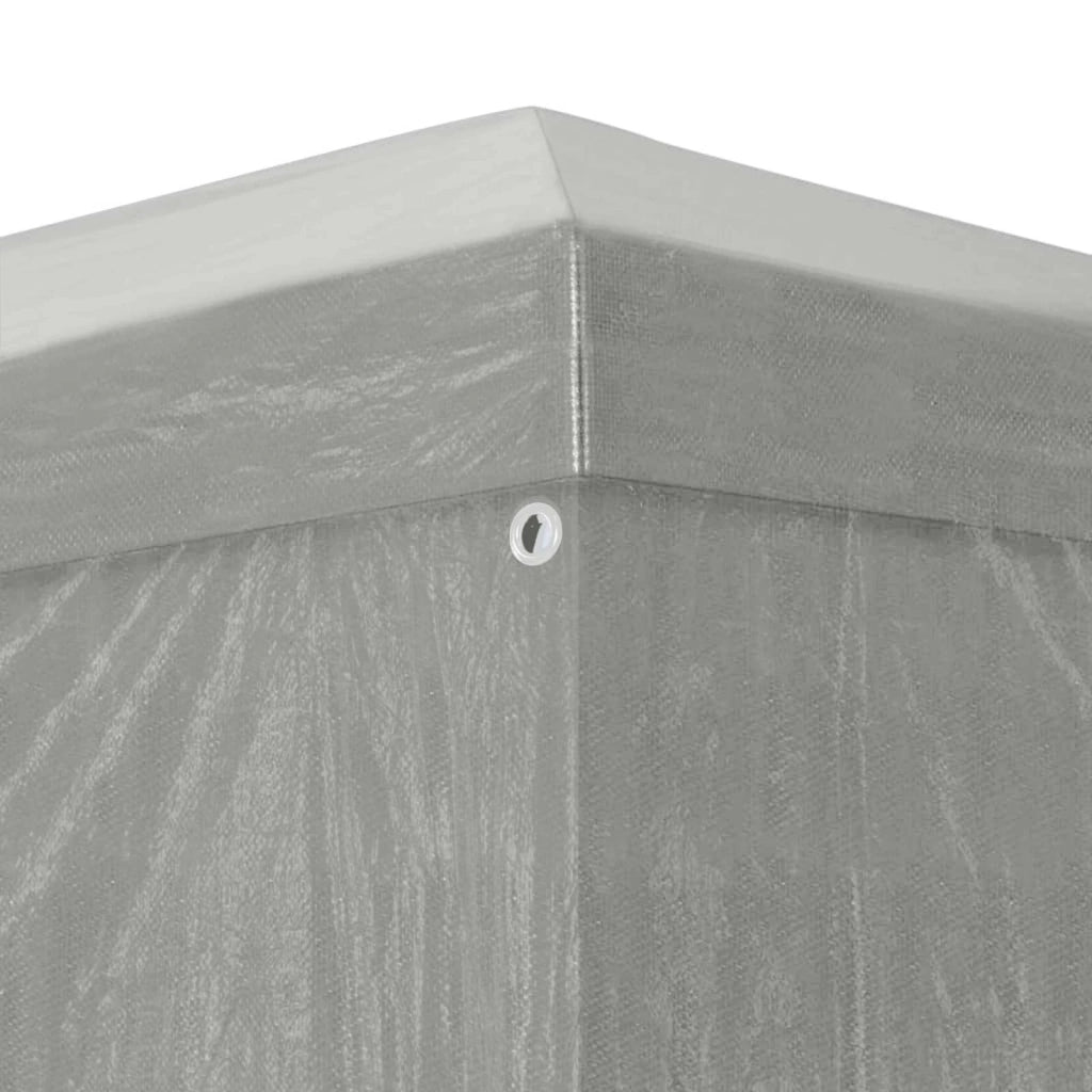 Tenda Party 1200 x 300 x 255 cm Grigio Chiaro PE e Acciaio 42033003