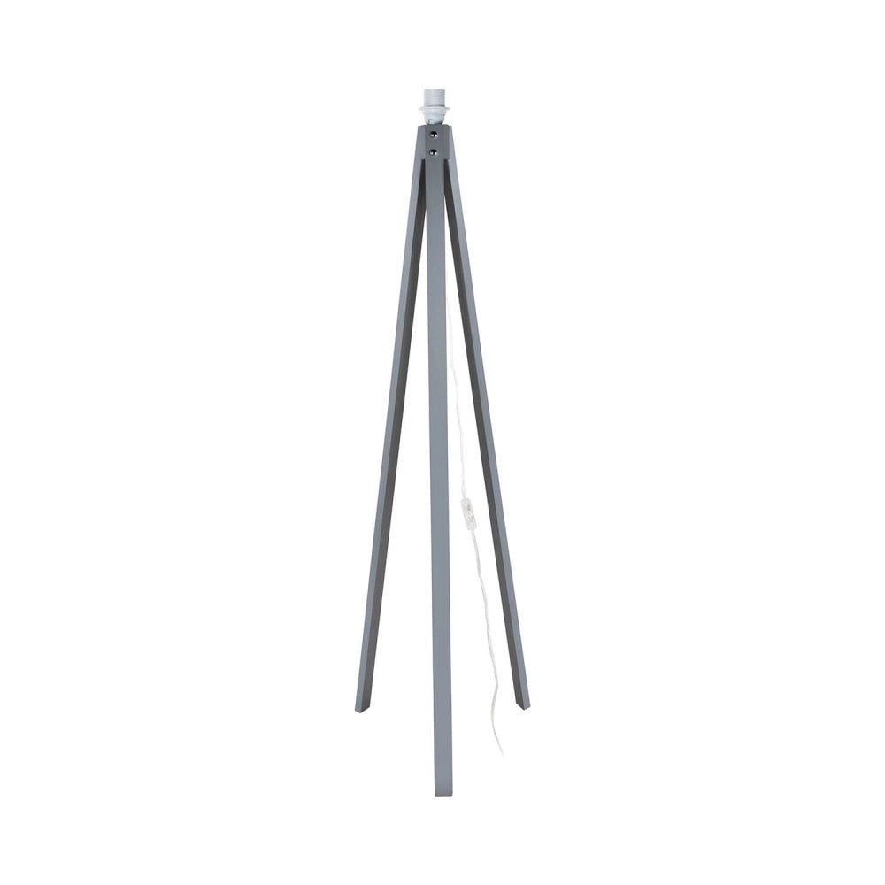 Lampada da terra treppiede legno colore grigio DECO MDL3009 134.5H