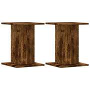 Supporti Altoparlanti 2 pz Rovere 30x30x40 cm Legno Multistrato CFW9230978