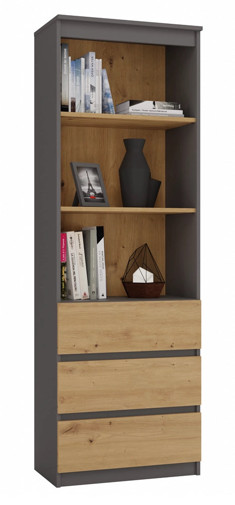 Scaffale olimp RS-60 antracite artisan libreria moderna