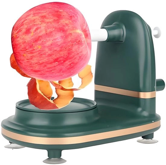 Schiacciatore Manuale per Mele - Lame in Acciaio Inossidabile - Facile da Utilizzare - Sicuro e Efficiente - Ideale per Mele Sferiche - Realizzato con Materiale PP Duraturo