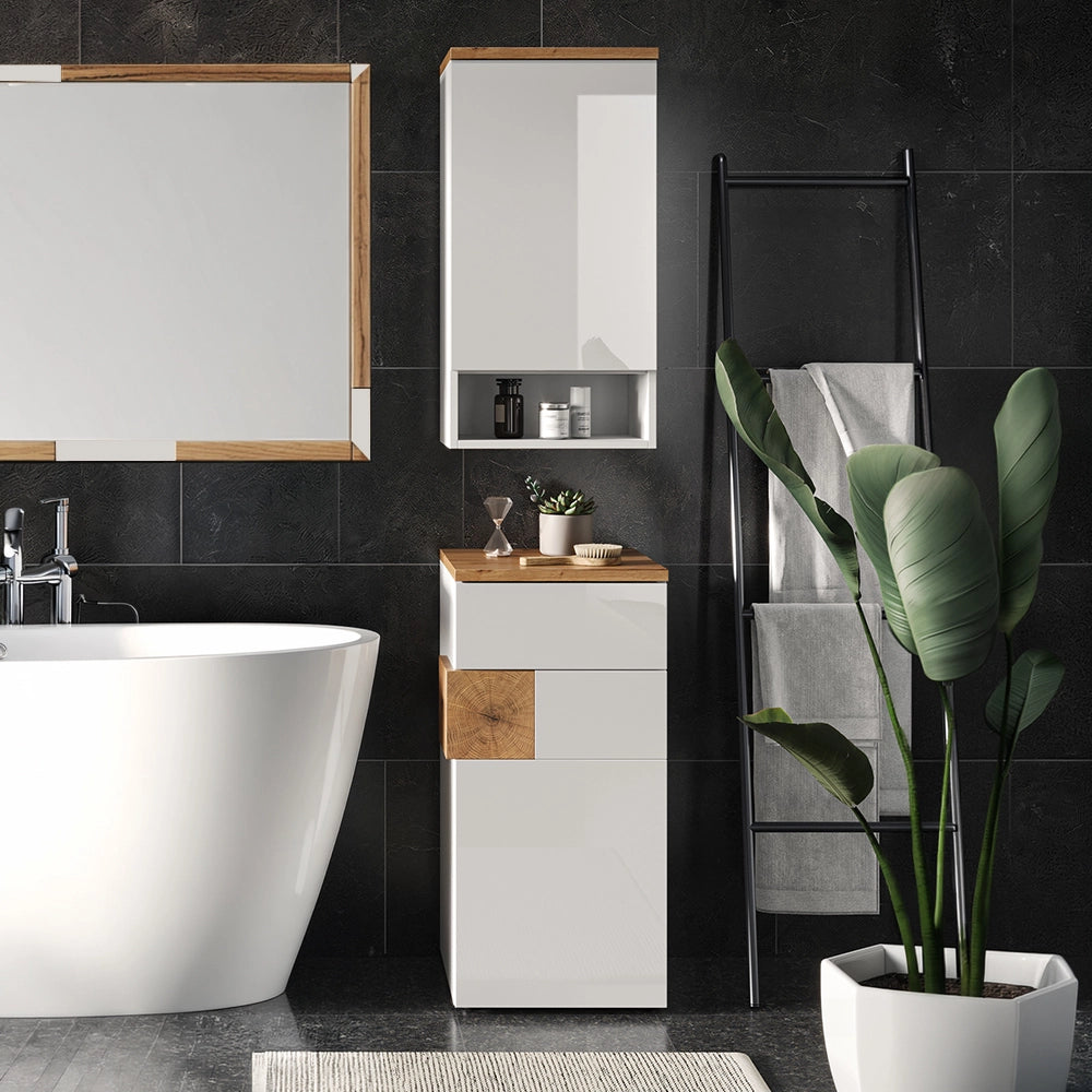 Vicco Mobile bagno Bianco 40 x 77.5 cm con 4 scomparti