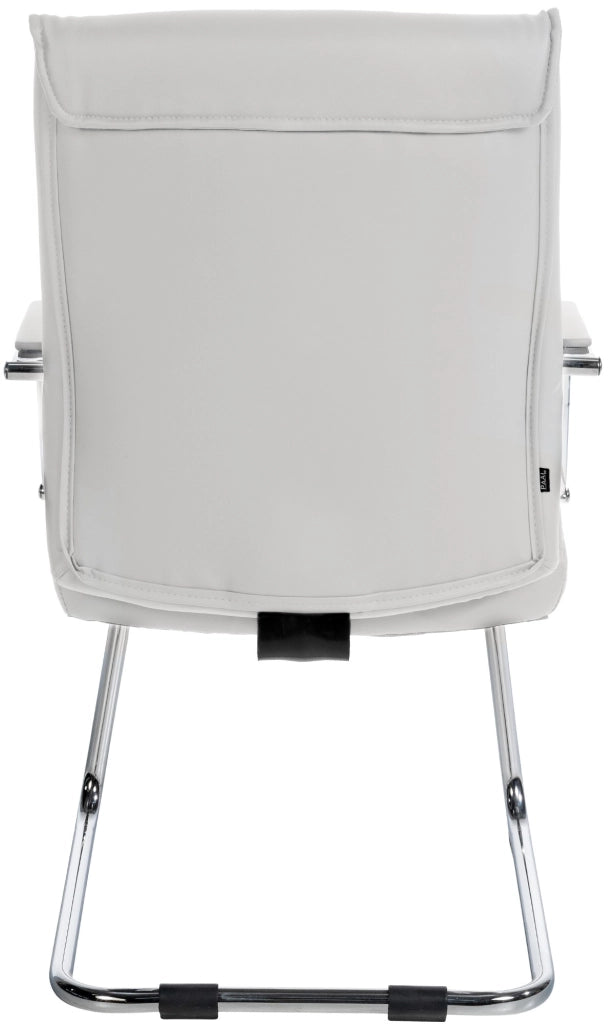 Set di 2 sedie per visitatori Sievert bianco