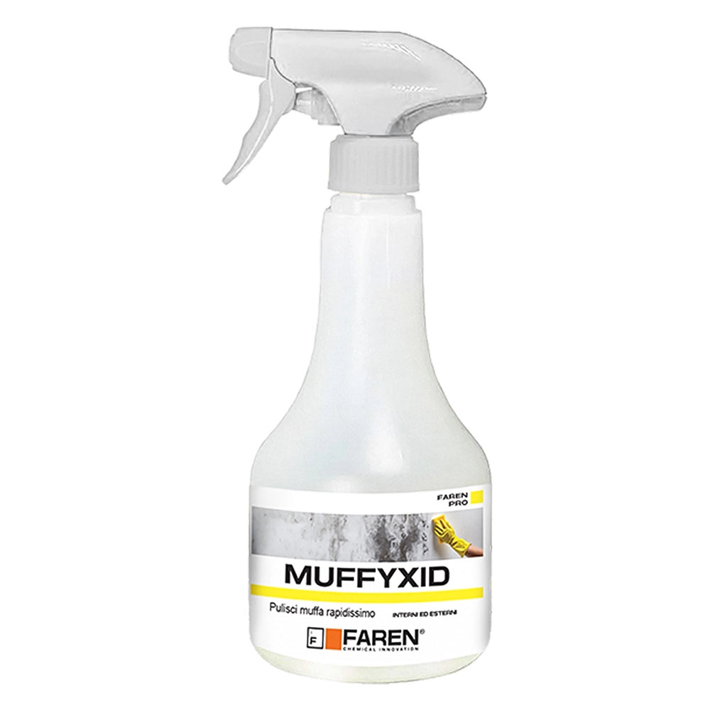 ANTIMUFFA SPRAY 'MUFFYXID' Lt. 0,5- 12 pezzi  - FAREN