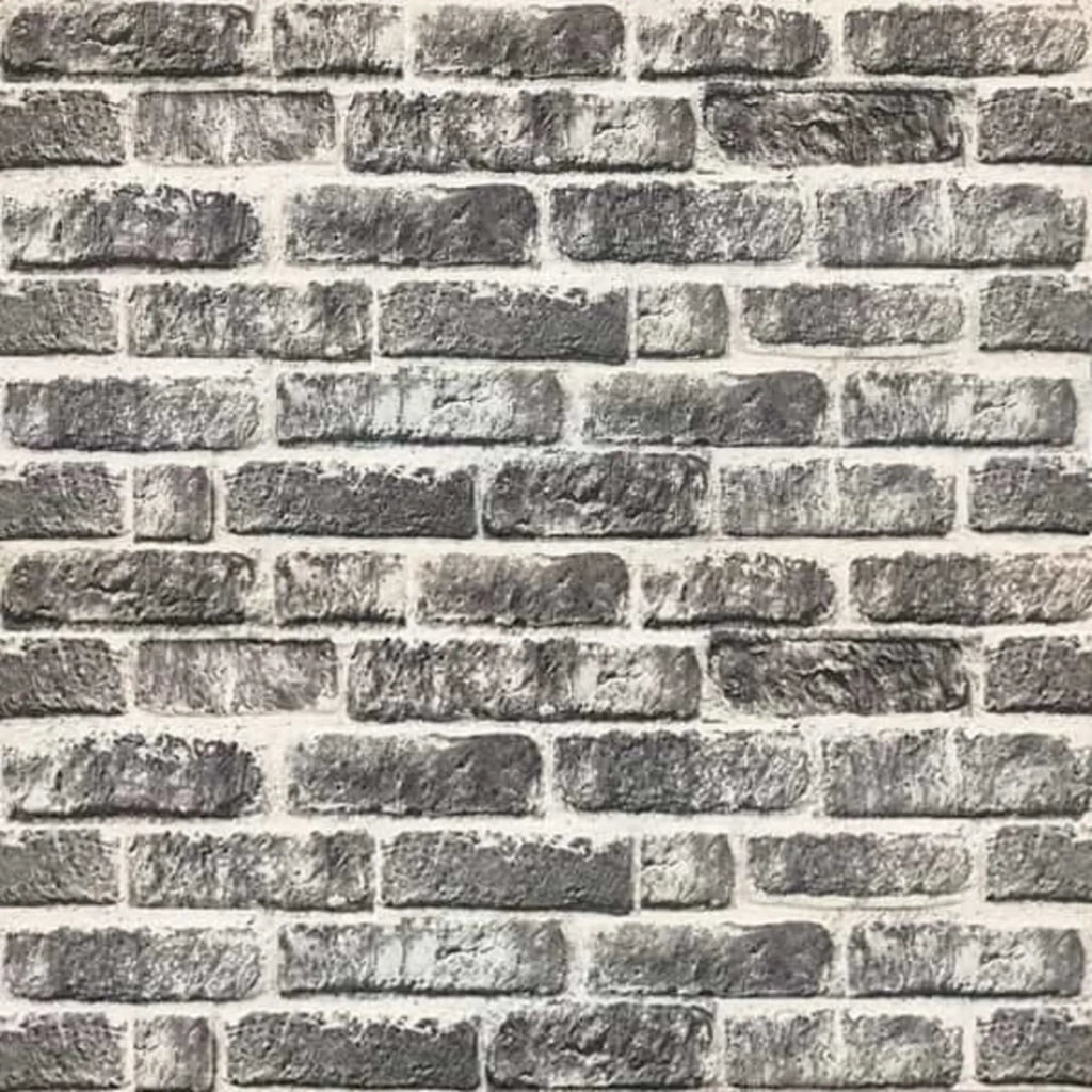 Pannelli da parete 10 pz Grigio Scuro e Bianco 100 x 50 cm CFW7790524