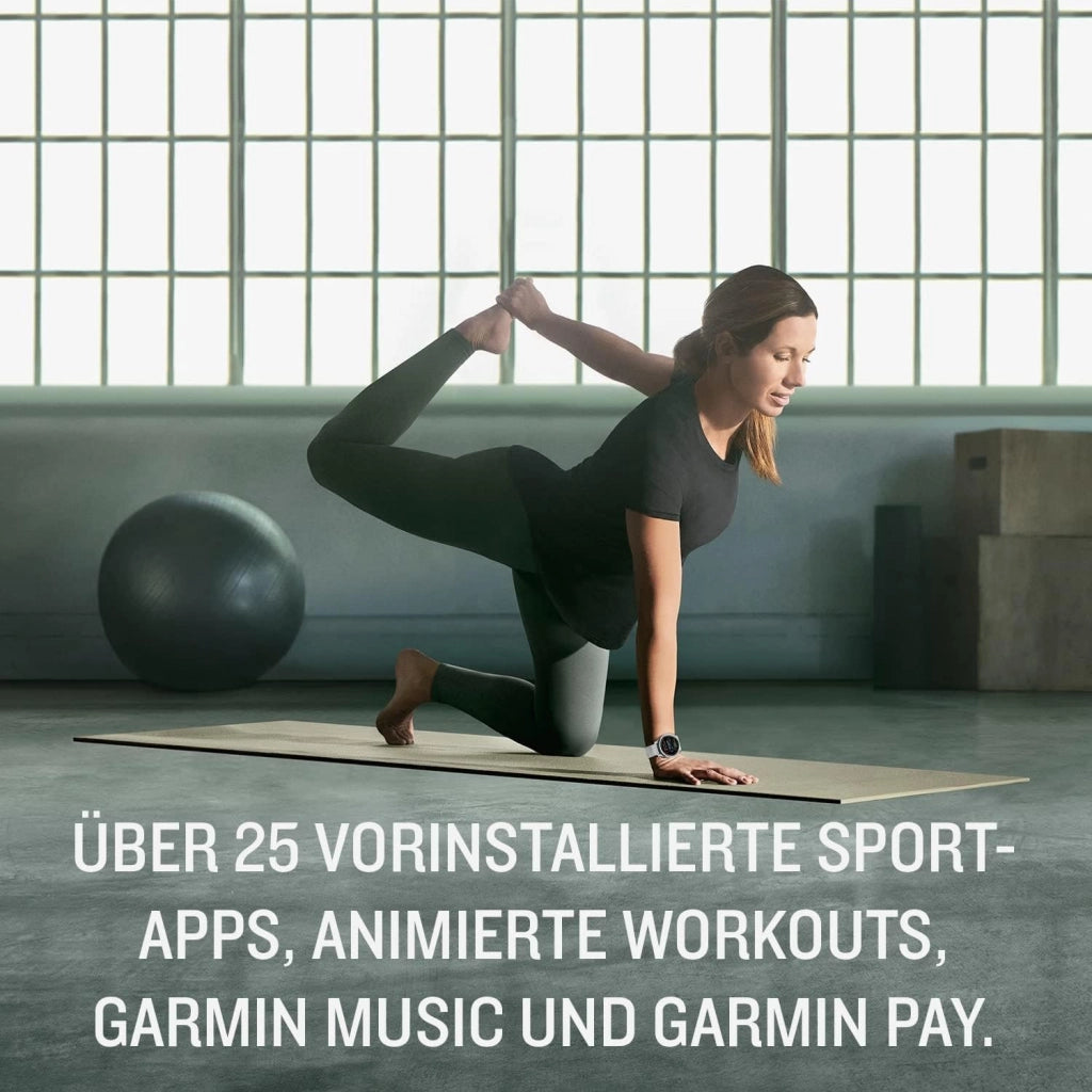 Garmin Venu 2S, Smartwatch AMOLED 1,1", Cassa da 40mm, Autonomia 10 giorni, GarminPay, Musica, +25 Sport, GPS, Cardio, SpO2 (Slate & Graphite)
