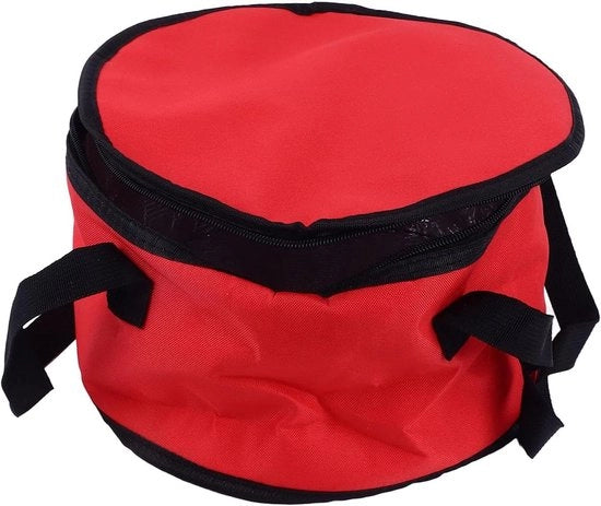 Portatile isolanti ronde contenitori termici per alimenti - Contenitore refrigerante per alimenti caldi o freddi (rosso)