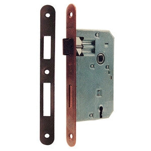 BL PATENT SERRATURA Q.8/70 BRONZATA 50 B.TONDO- BONAITI SERRATURE- 6,0 blister