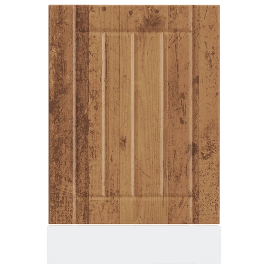 Pannello Lavastoviglie Lucca Legno Antico in Legno Multistrato 853895