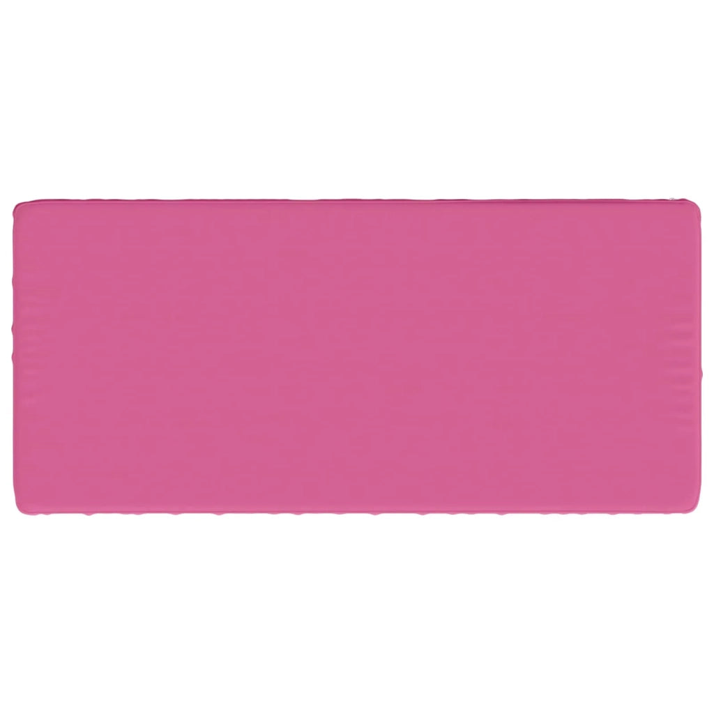 Cuscini per Panchina a 2 Pezzi VUGHT 2 pz 100% Poliestere Rosa 951913