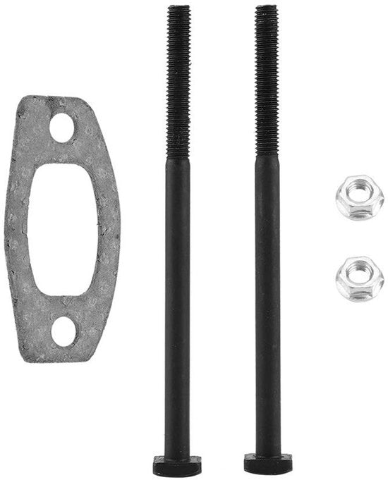 Kit di sostituzione per sega a catena - pacchetto di uscita per guarnizioni - kit di bulloni/ viti - metallo - facile da installare - alta affidabilità - pacchetto di uscita per guarnizioni