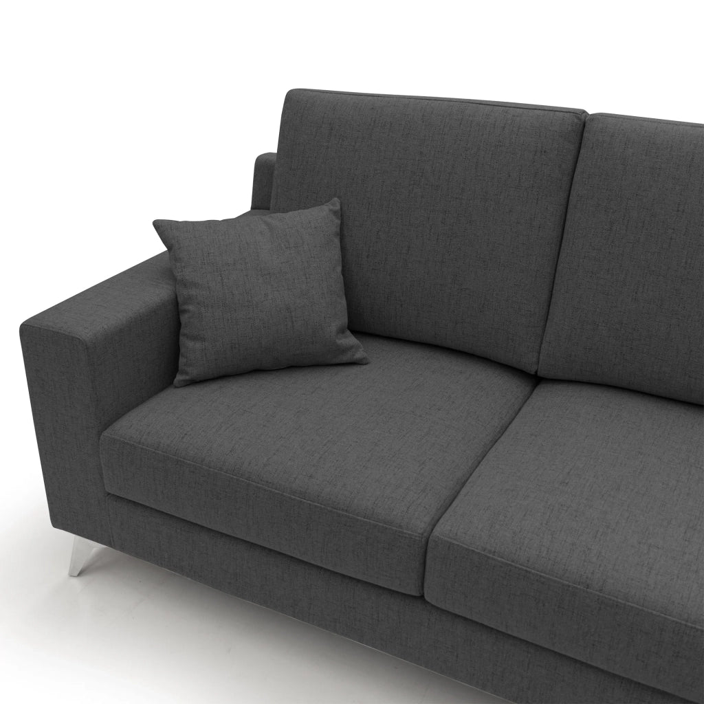 Michael Divano in tessuto impermeabile antimacchia T03 186 cm antracite