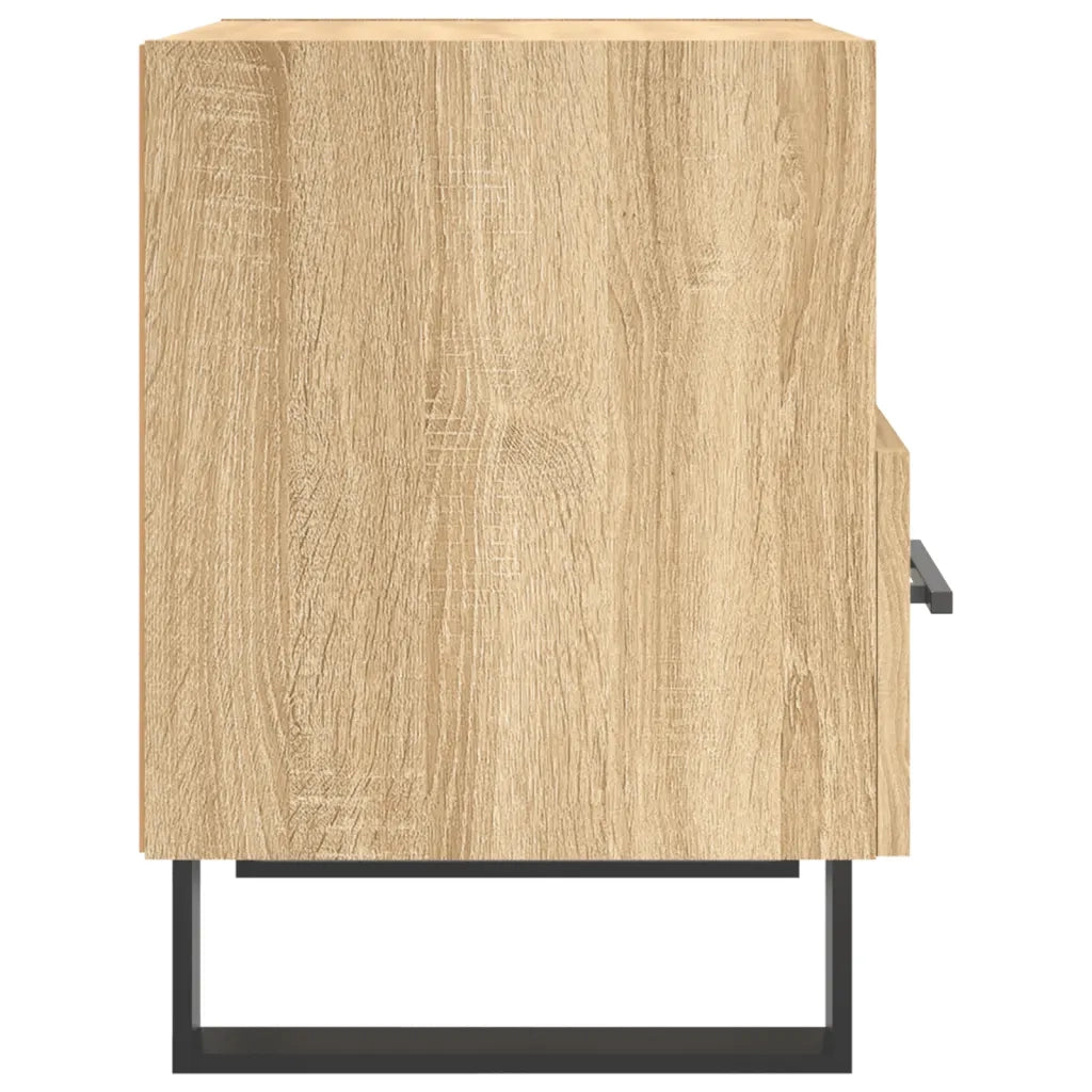 vidaXL Comodino Rovere Sonoma 40x35x47,5 cm in Legno Multistrato