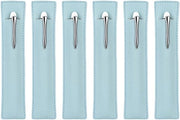 Set di 6 Accessori per Scrivere - Otre per Giornale - Anello per Penne Elastico - Cintura in Pelle Elastica - Accessori per Scrivere Reutilizzabili